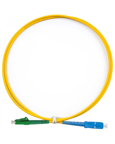 Шнур оптический simplex LC/APC-SC/UPC 9/125 SM 1,5 м LSZH Cabeus FOP(s)-9-LC/APC-SC/UPC-1,5M в Белгороде Патч-корды оптические Pintop.ru