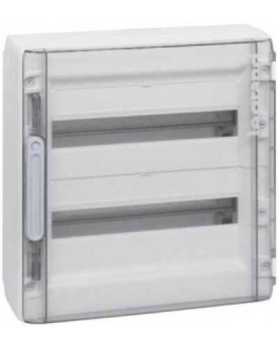 Распределительный щиток XL3 125 с белой дверью 2 ряда 36 модулей 450х450х128 мм Legrand 401647 в Белгороде Щиты электрические Pintop.ru