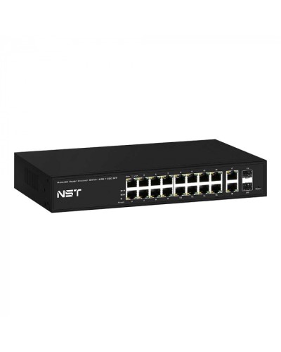 Управляемый (L2+) коммутатор Gigabit Ethernet на 18 RJ45 + 2 GE SFP порта NST NS-SW-18G2G-L в Белгороде Коммутаторы Pintop.ru