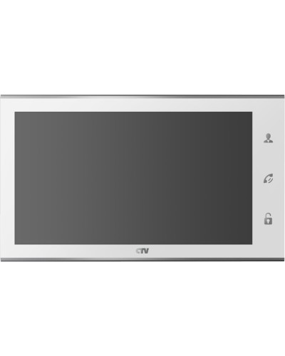 Монитор видеодомофона CTV-M4105AHD (белый) в Белгороде Абонентские видеоустройства Pintop.ru