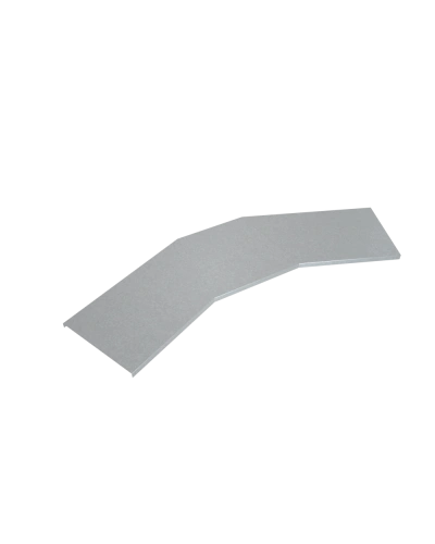 Крышка лестничного горизонтального угла 45 гр. 600 мм КМ-Профиль (KLGL45-600) в Белгороде Аксессуары для лотков Pintop.ru