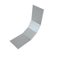 Крышка лестничного вертикального внутреннего угла 90 гр. 700 мм HD85 КМ-профиль (KLNL90-700 HD85)