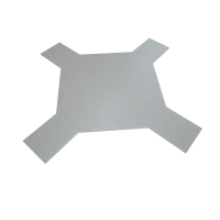 Крышка лестничного Х-разветвителя 800 мм КМ-профиль (KLXD800)